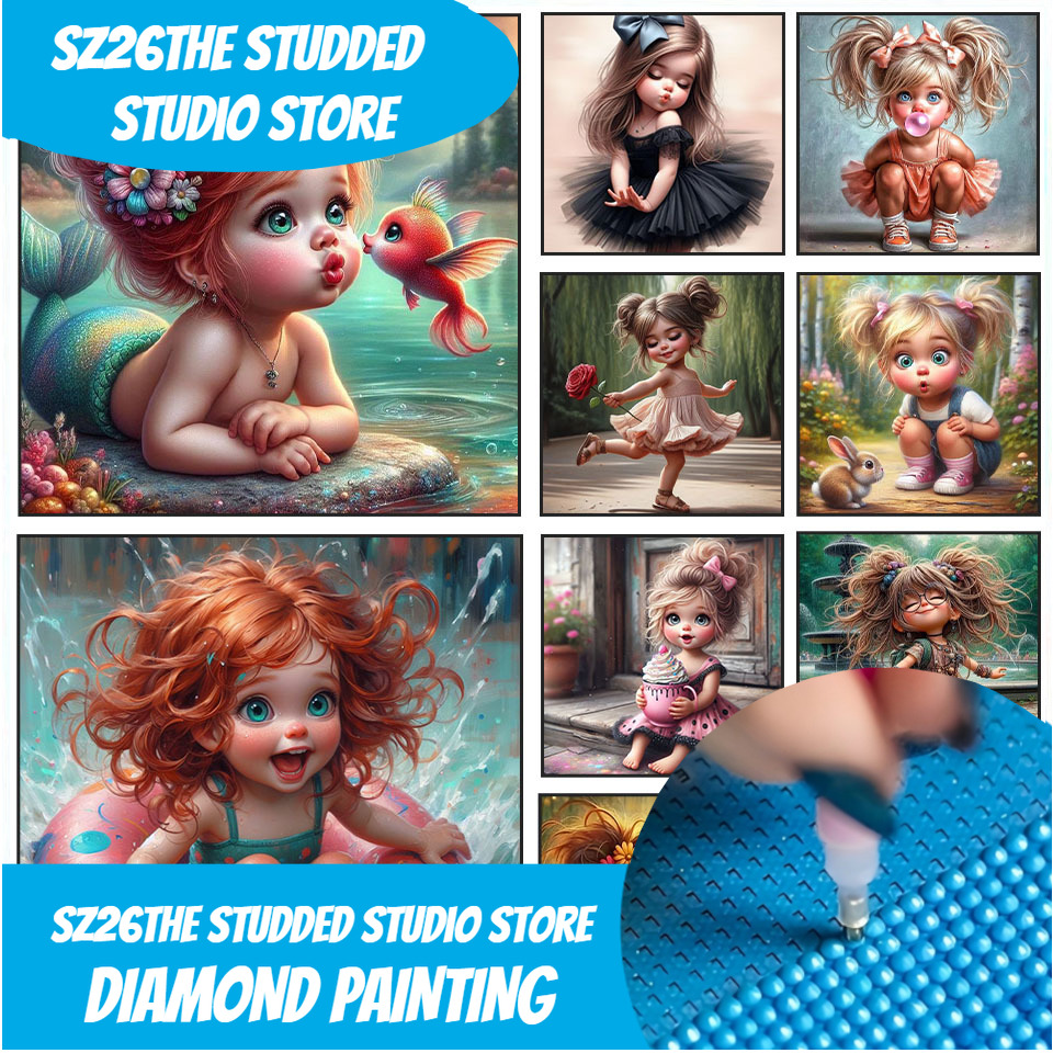 Art Craft Girl - Sz26The Çivili 5D DIY Elmas Boyama