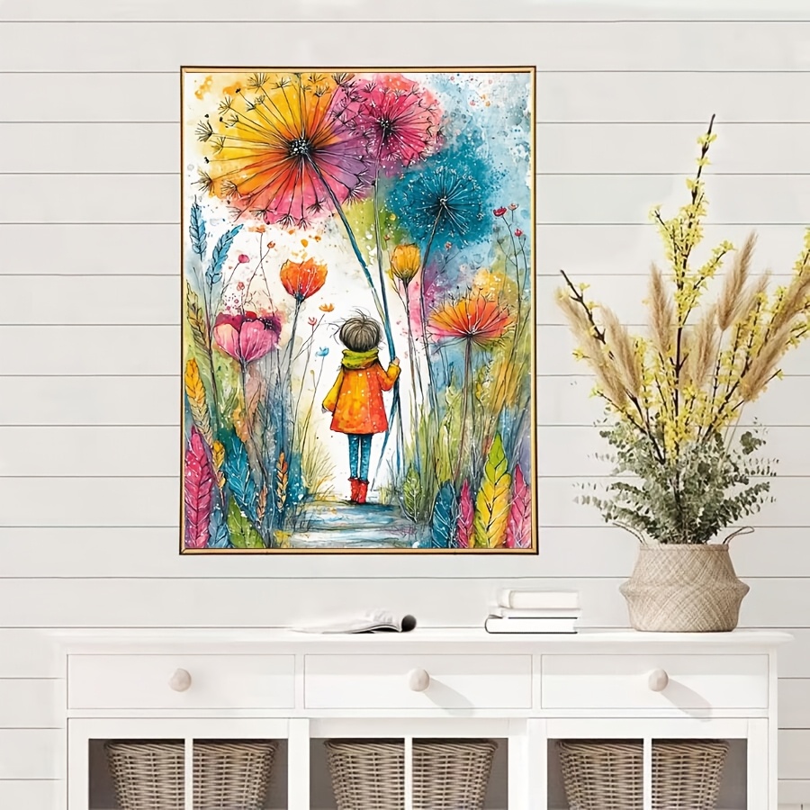 Art Craft Girl - Tam Kare Elmas, Çerçevesiz Yeni 5D