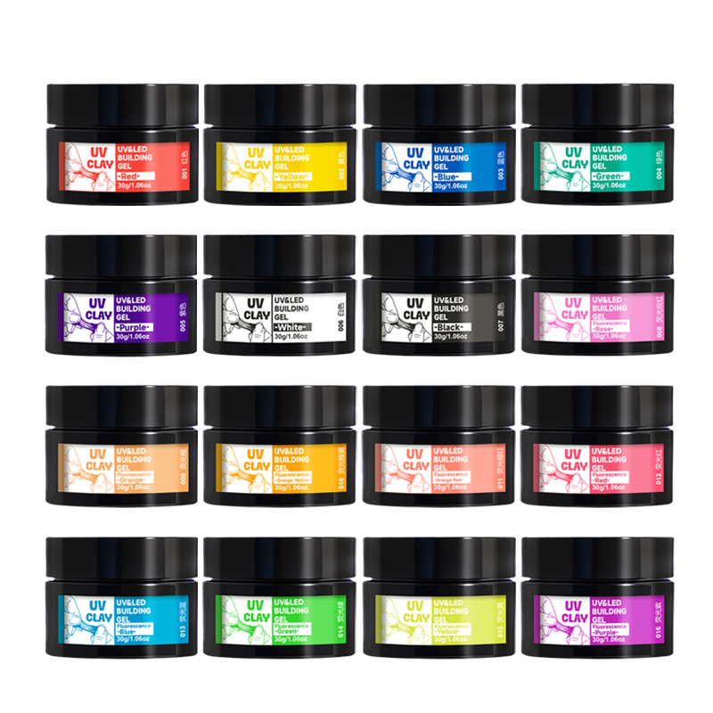 Art Craft Model - 16 renkli UV reçine macunu -