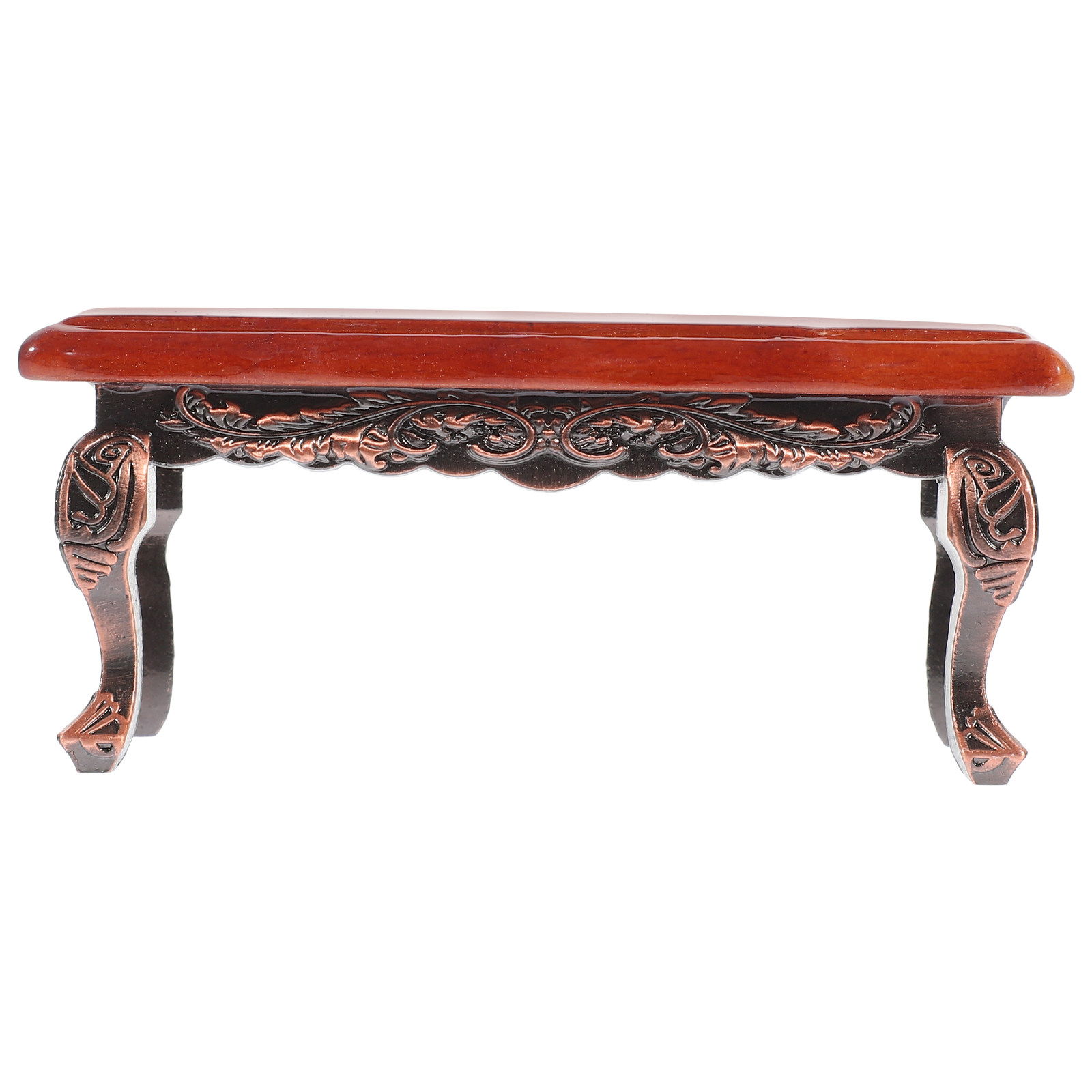 Art Craft Table - Minyatür Dikdörtgen Ahşap Çay Masası Sağlam