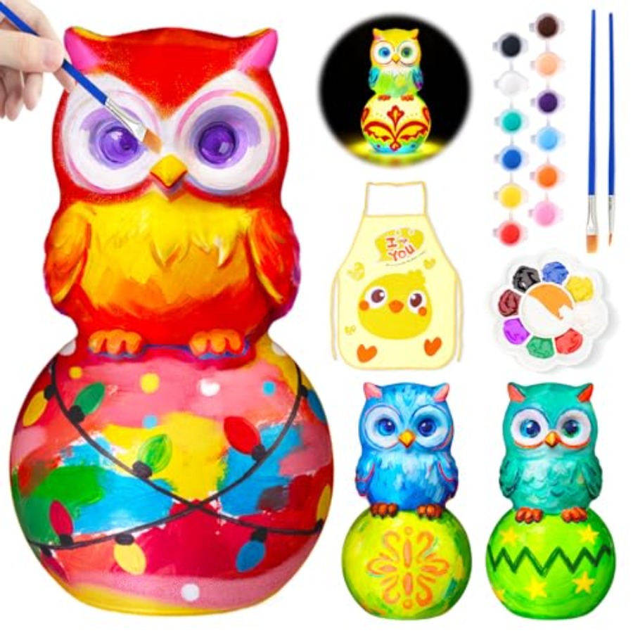 Light Art And Craft - Kendi Lambanızı Boya Seti, 8-12 Yaş
