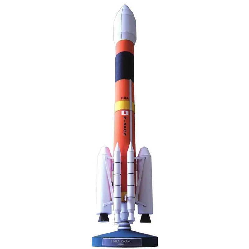 Art And Craft Rocket - Japonya H-2A Roket Uzay Origami Sanat