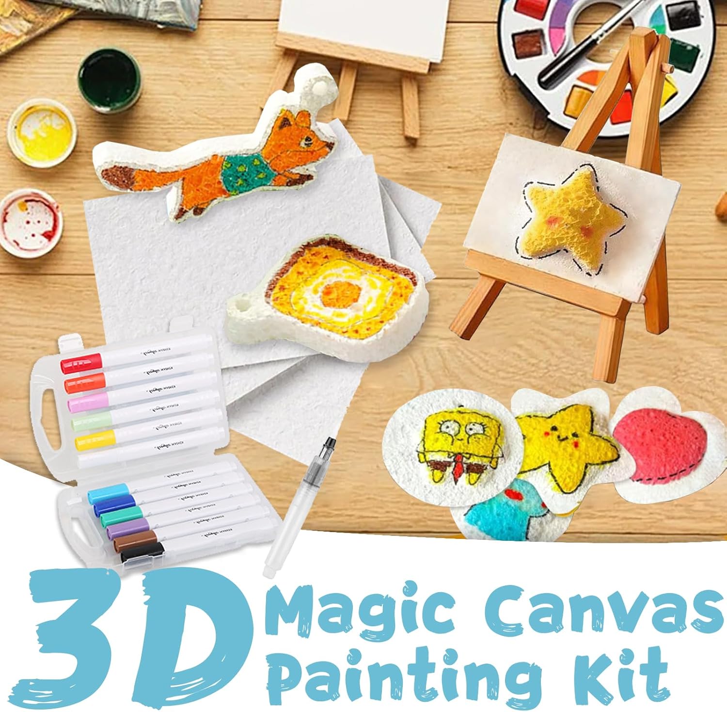 Çocuklar için 3D Kabarık Köpük - Art Craft In Paper incelemesi ve fiyatı