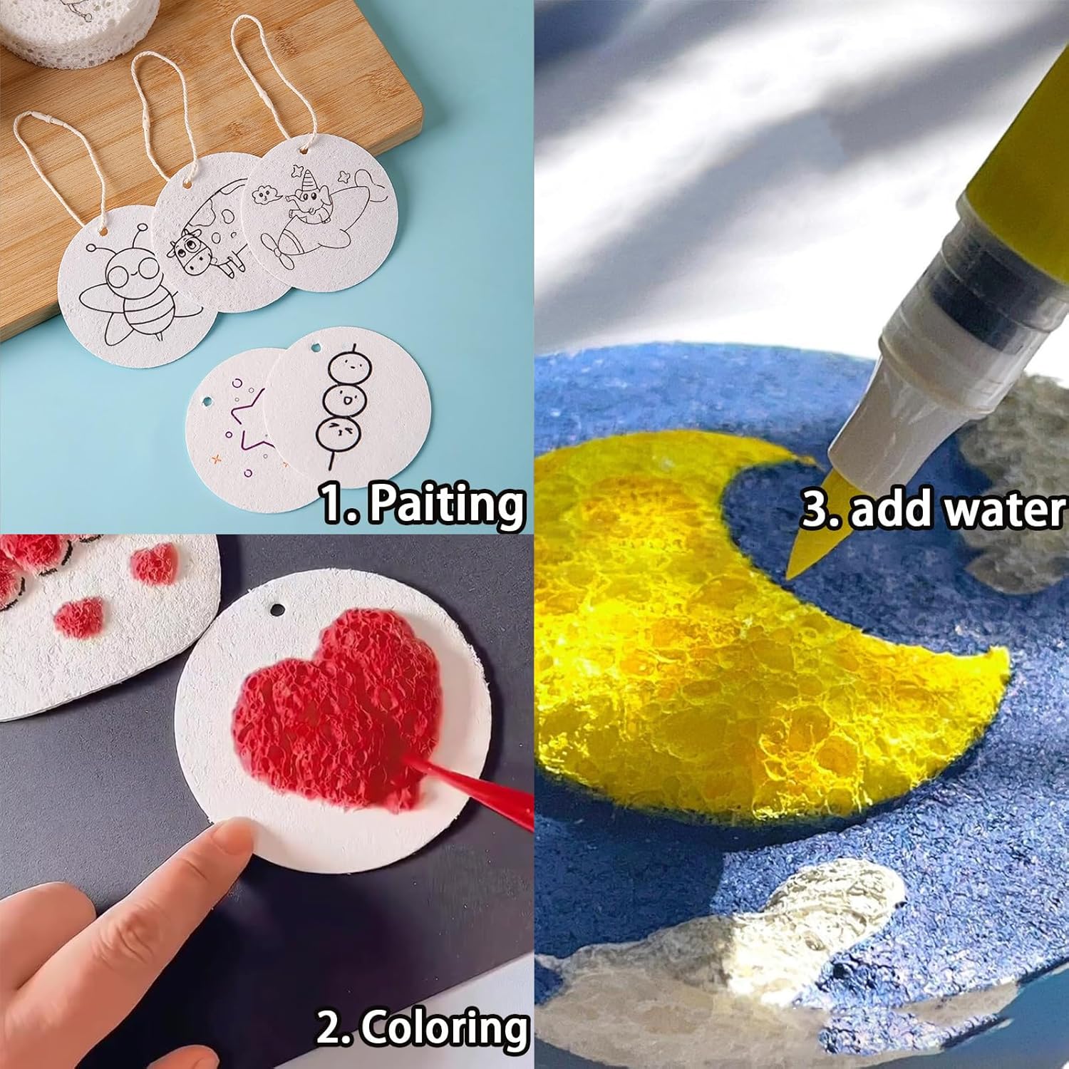 Çocuklar için 3D Kabarık Köpük - Art Craft In Paper incelemesi ve fiyatı