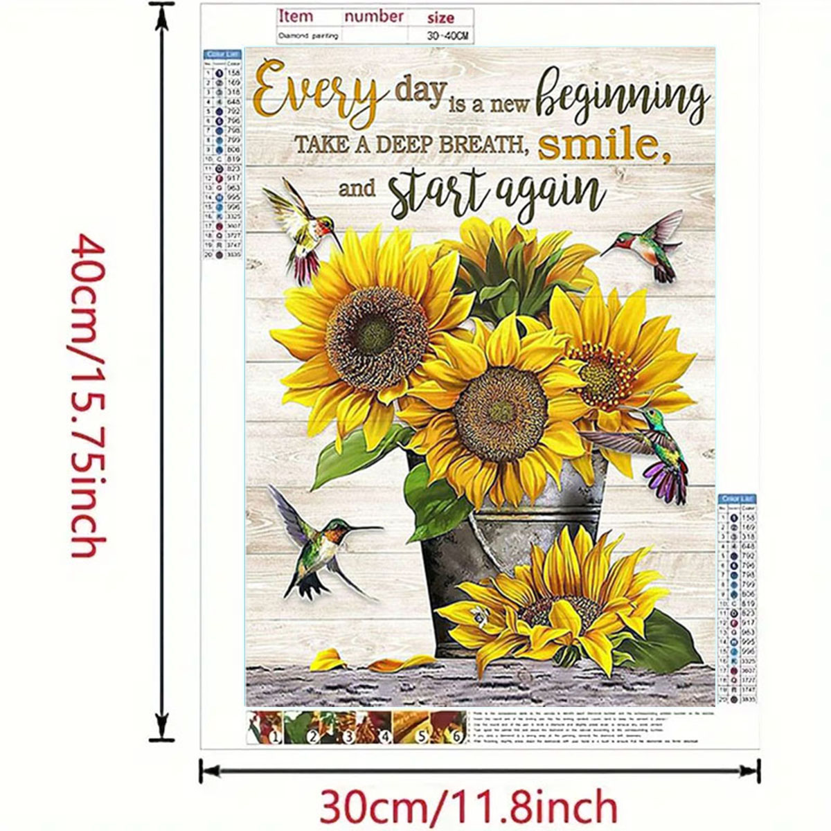 Ayçiçeği Elmas Boyama Seti, DI - Art Craft Kits For Adults incelemesi ve fiyatı