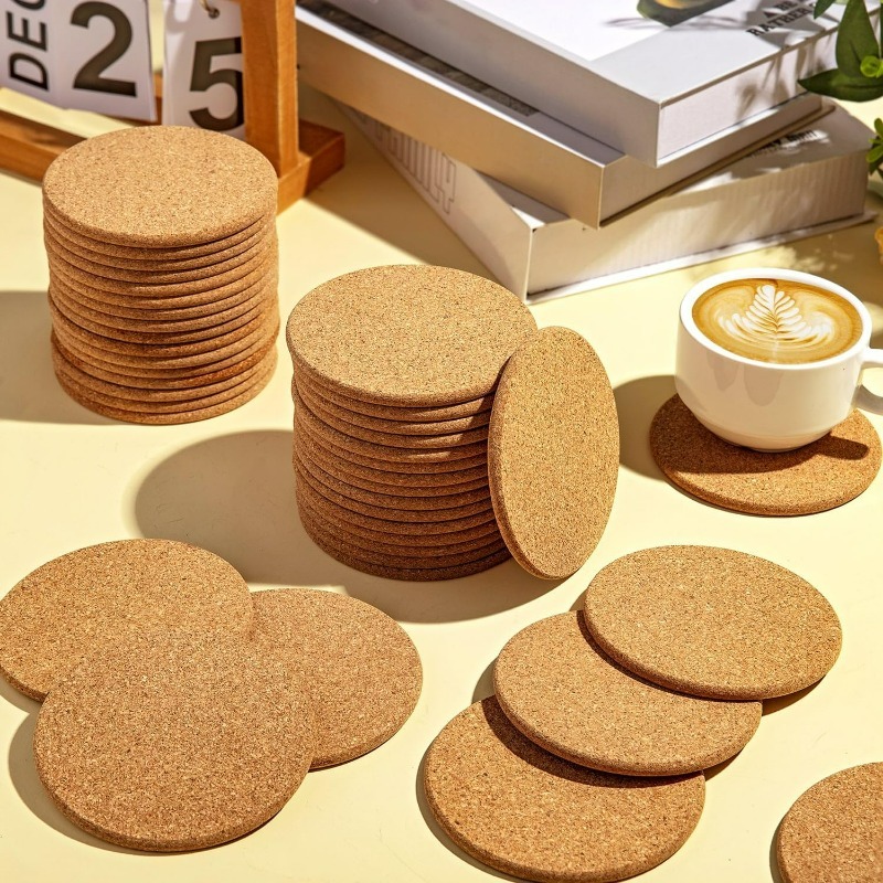 Doğal Ahşap Yuvarlak Mantar Ba - Art Craft Table incelemesi ve fiyatı