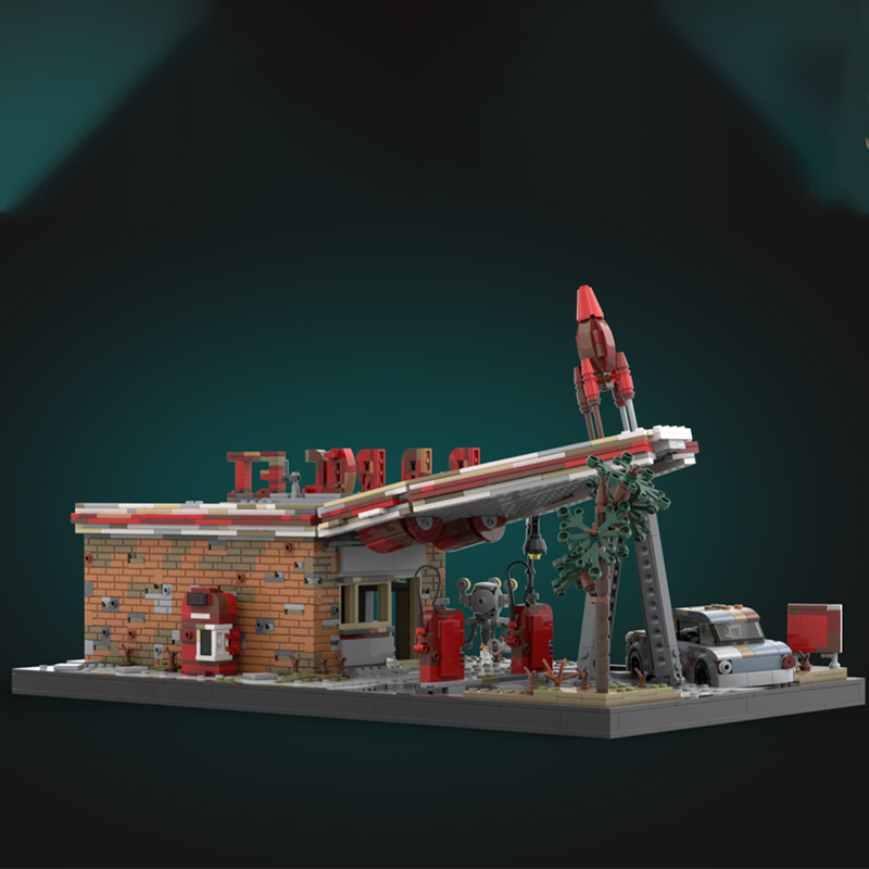 2168 parça MOC Kırmızı Roket F - Art And Craft Rocket incelemesi ve fiyatı