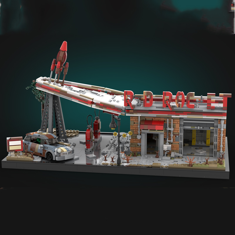 2168 parça MOC Kırmızı Roket F - Art And Craft Rocket incelemesi ve fiyatı