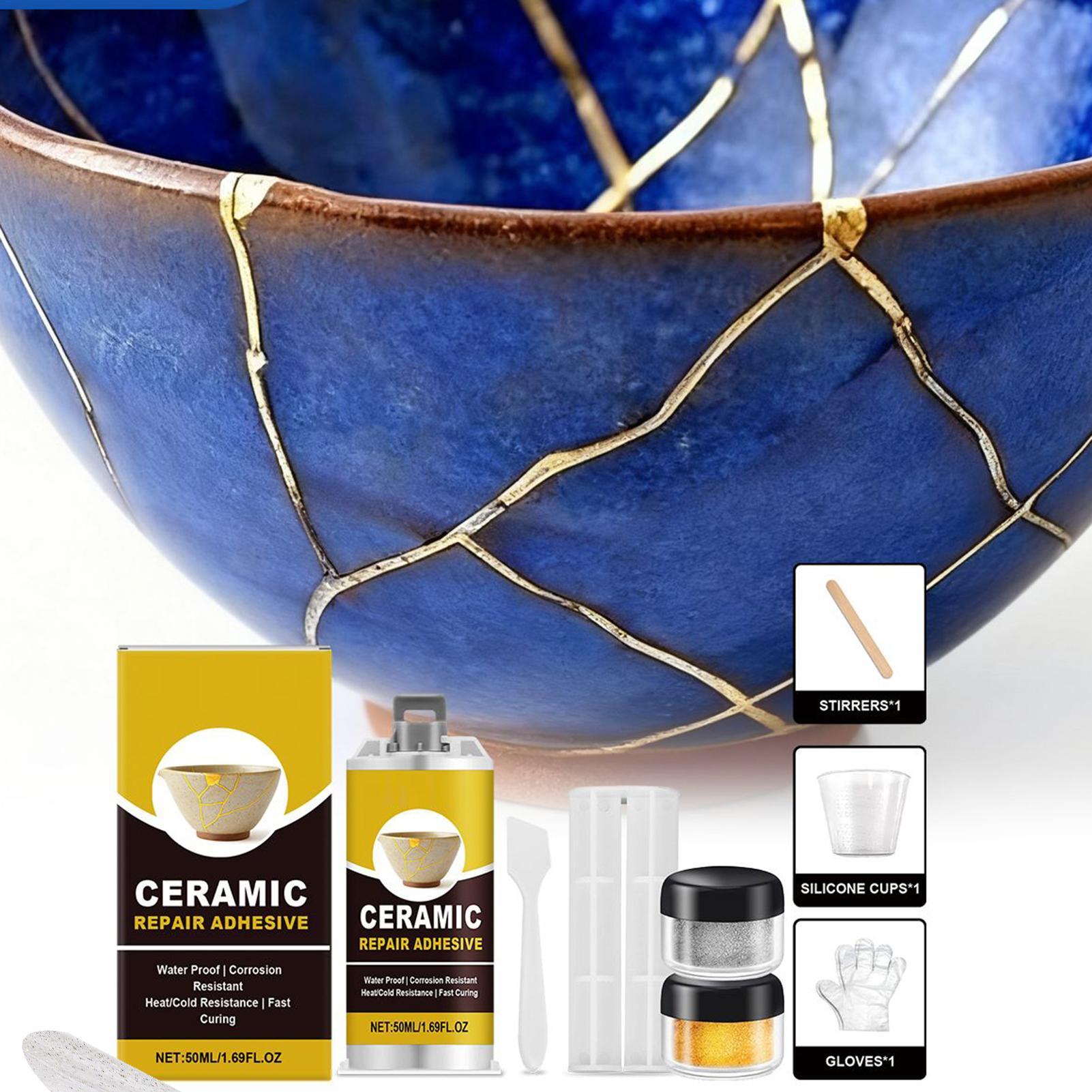 Kintsugi tamir kiti altın sera - Art Craft Workshop incelemesi ve fiyatı