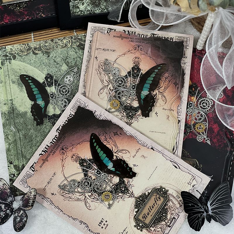 Steampunk Kelebek Çerçevesi DI - Art Craft In Paper incelemesi ve fiyatı
