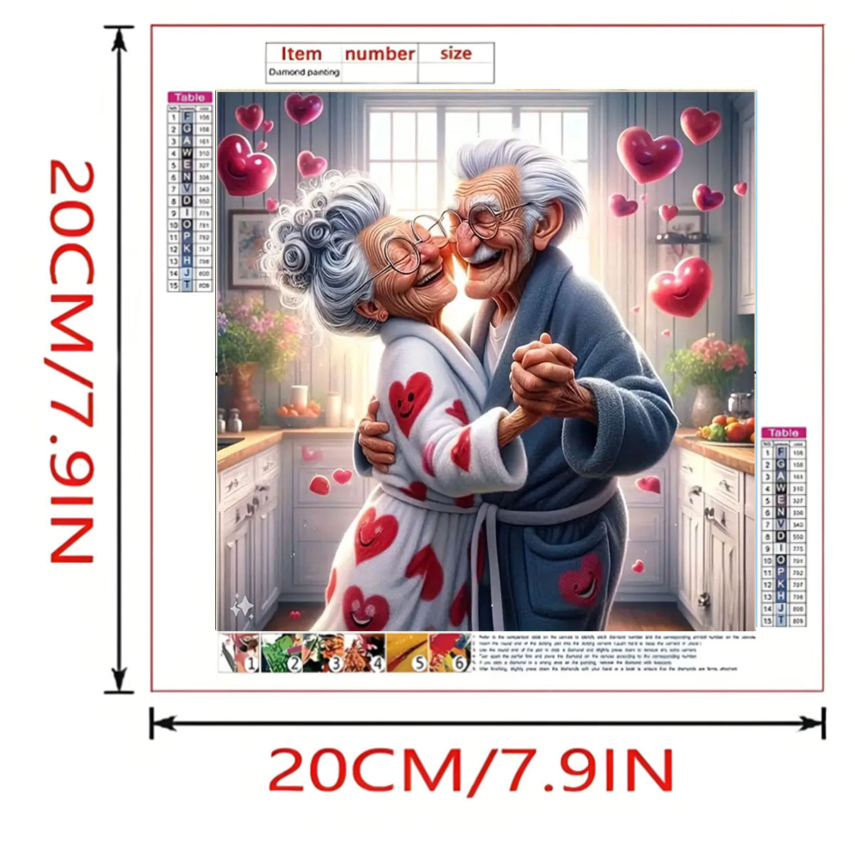Romantik Dans Elmas Boyama Set - Art Craft Kits For Adults incelemesi ve fiyatı
