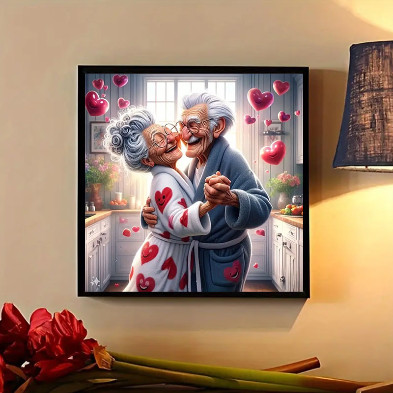 Romantik Dans Elmas Boyama Set - Art Craft Kits For Adults incelemesi ve fiyatı