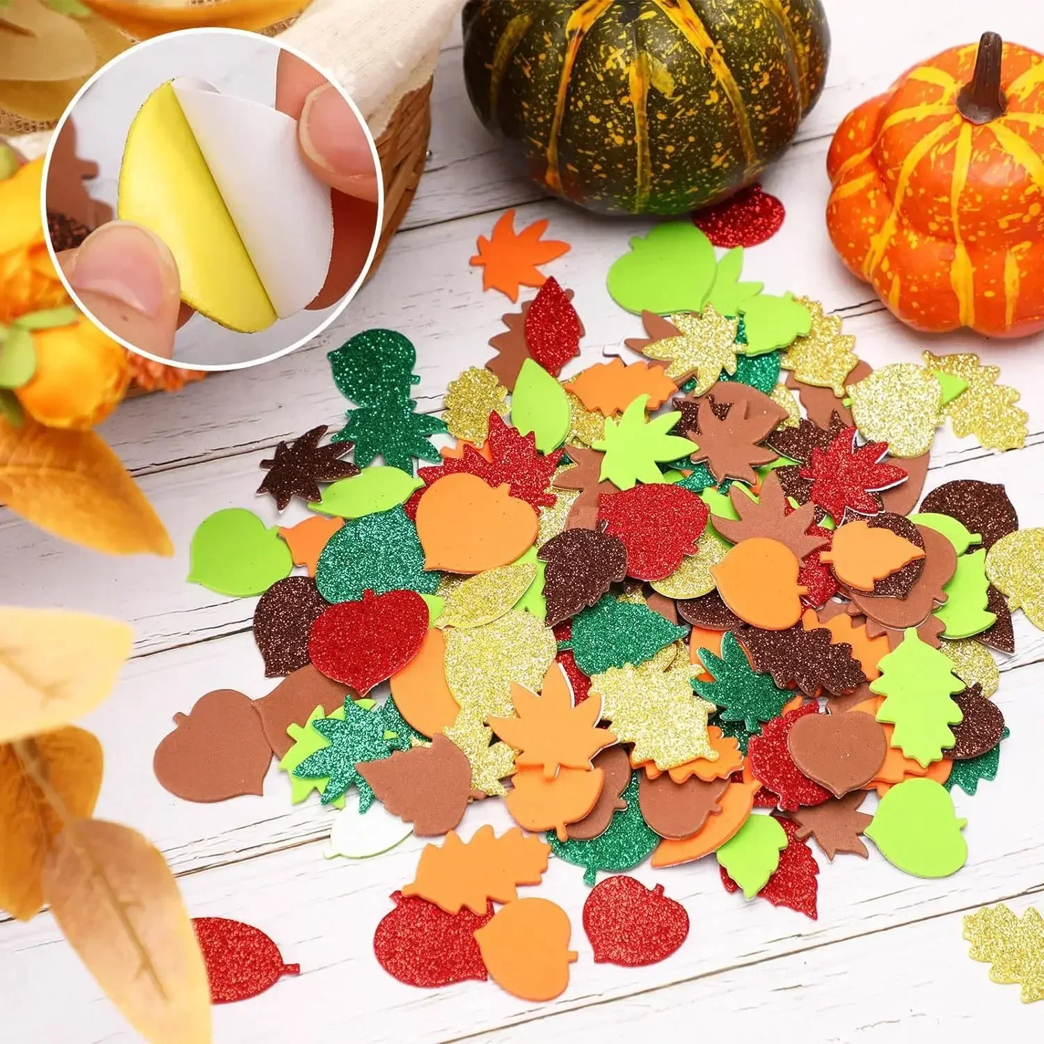 Şükran, güz zanaat kiti sonbah - Art Craft With Leaves incelemesi ve fiyatı