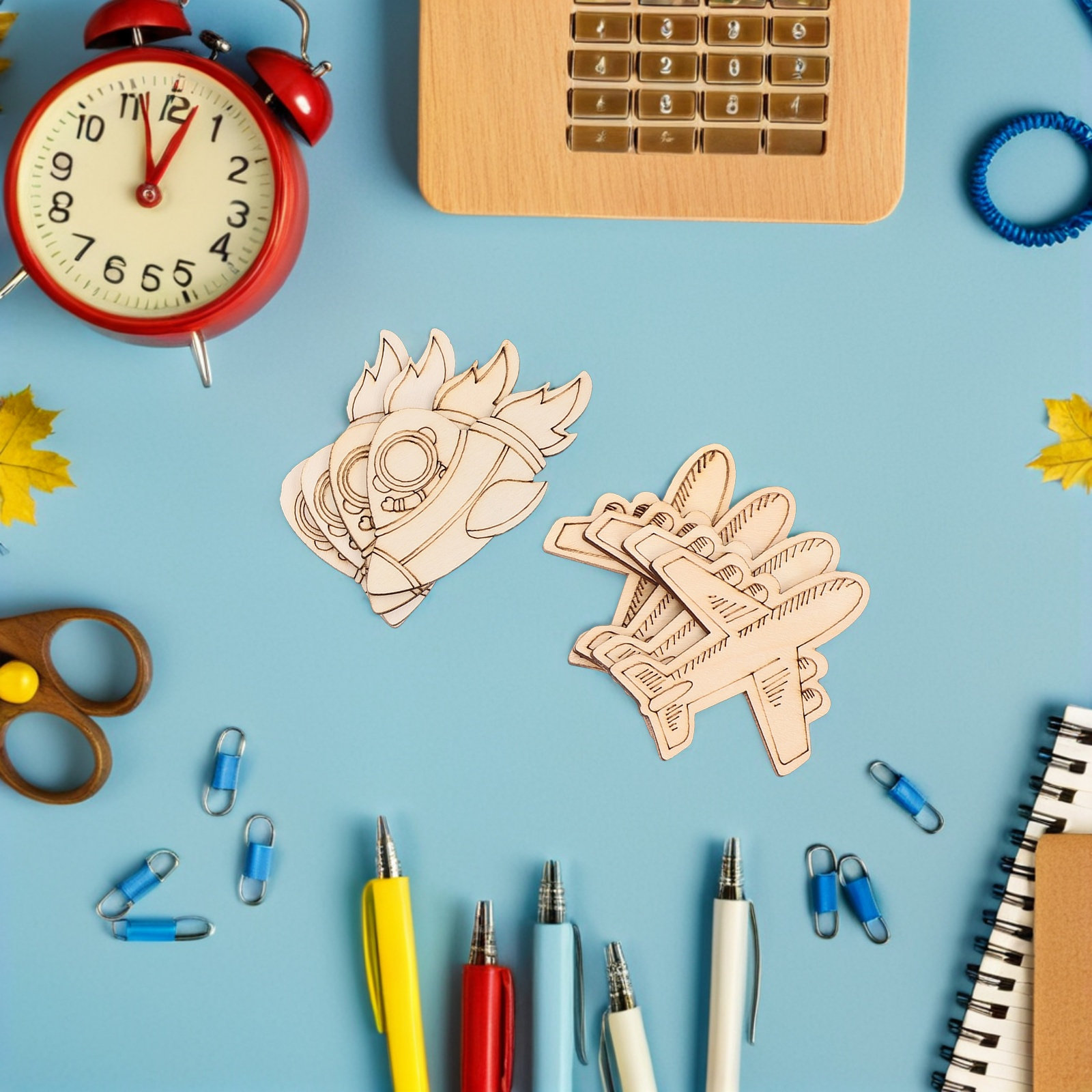 24 Adet Boyasız Ahşap Kareler  - Art And Craft Rocket incelemesi ve fiyatı
