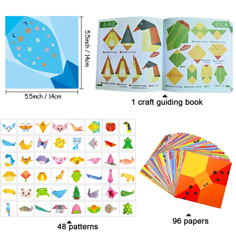 30/96 Yaprak Kağıt ve Kılavuz  - Art Craft Rainbow incelemesi ve fiyatı