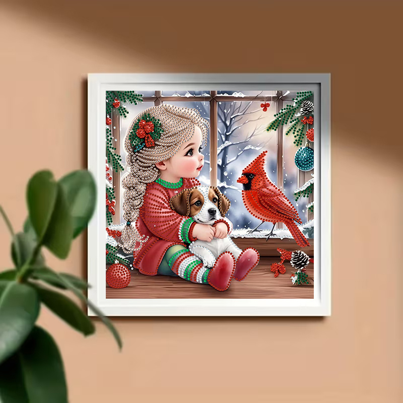 Kış Kızı ve Köpek Elmas Boyama - Art Craft Girl incelemesi ve fiyatı