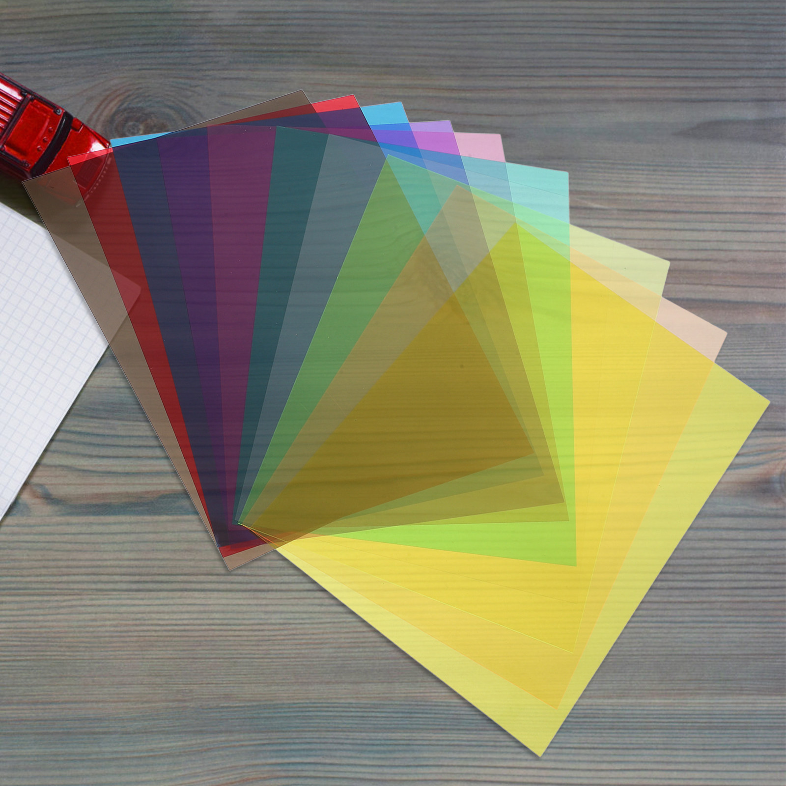 10 Adet PVC Selofan Renkli Lev - Light Art And Craft incelemesi ve fiyatı