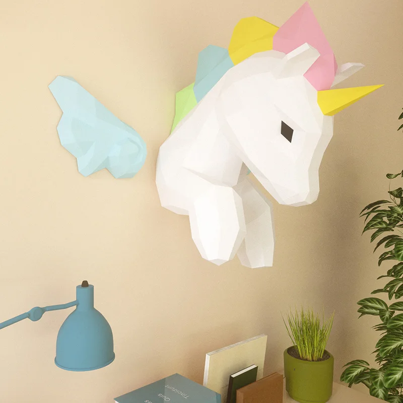 Gökkuşağı ünikorn Hayvan Duvar - Art Craft Rainbow incelemesi ve fiyatı