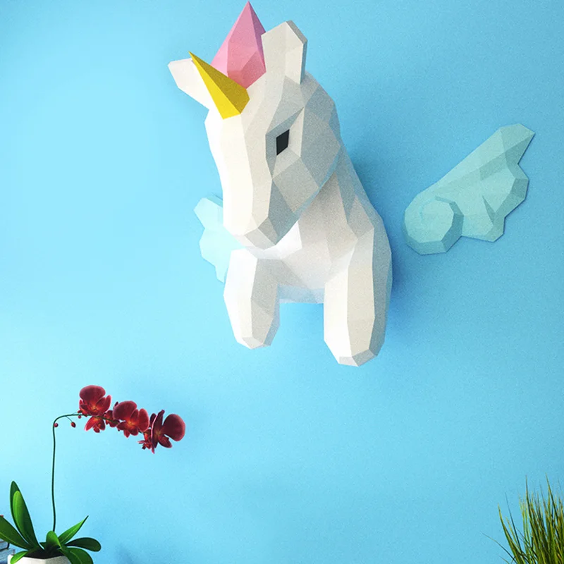 Gökkuşağı ünikorn Hayvan Duvar - Art Craft Rainbow incelemesi ve fiyatı