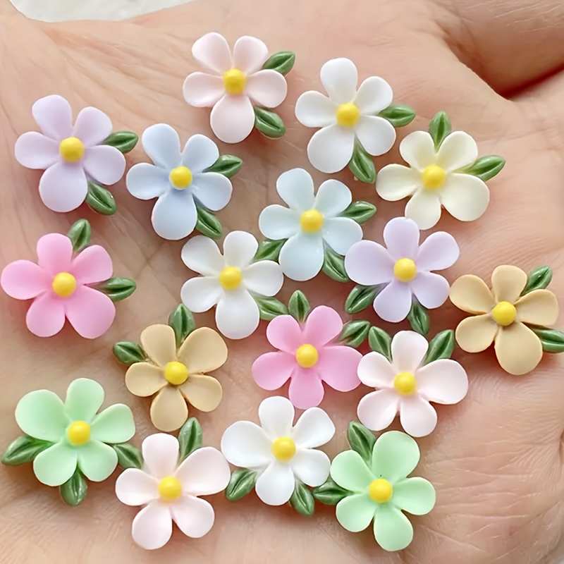 20 adet Reçine Mini Çiçek ve Y - Art Craft With Leaves incelemesi ve fiyatı
