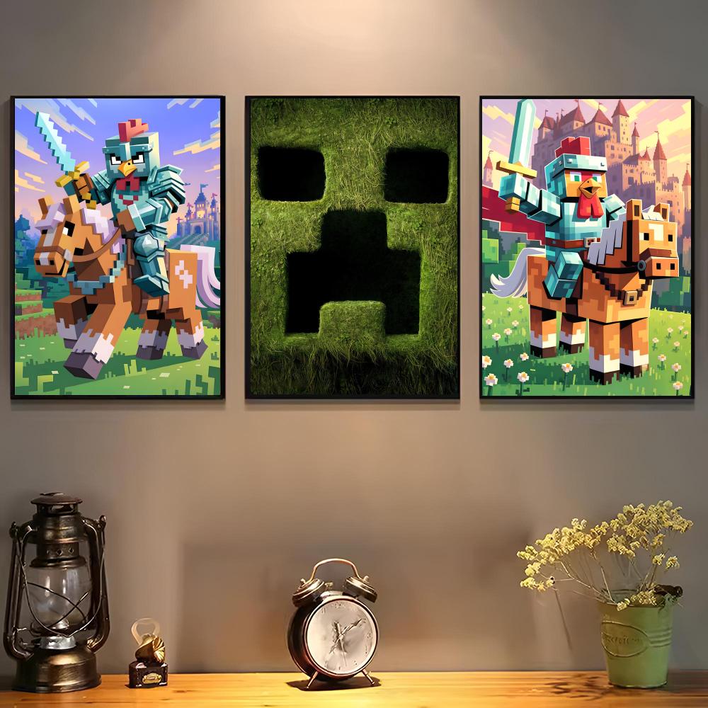 Oyun Mine-c-crafts Posteri Ken - Art Craft Game incelemesi ve fiyatı
