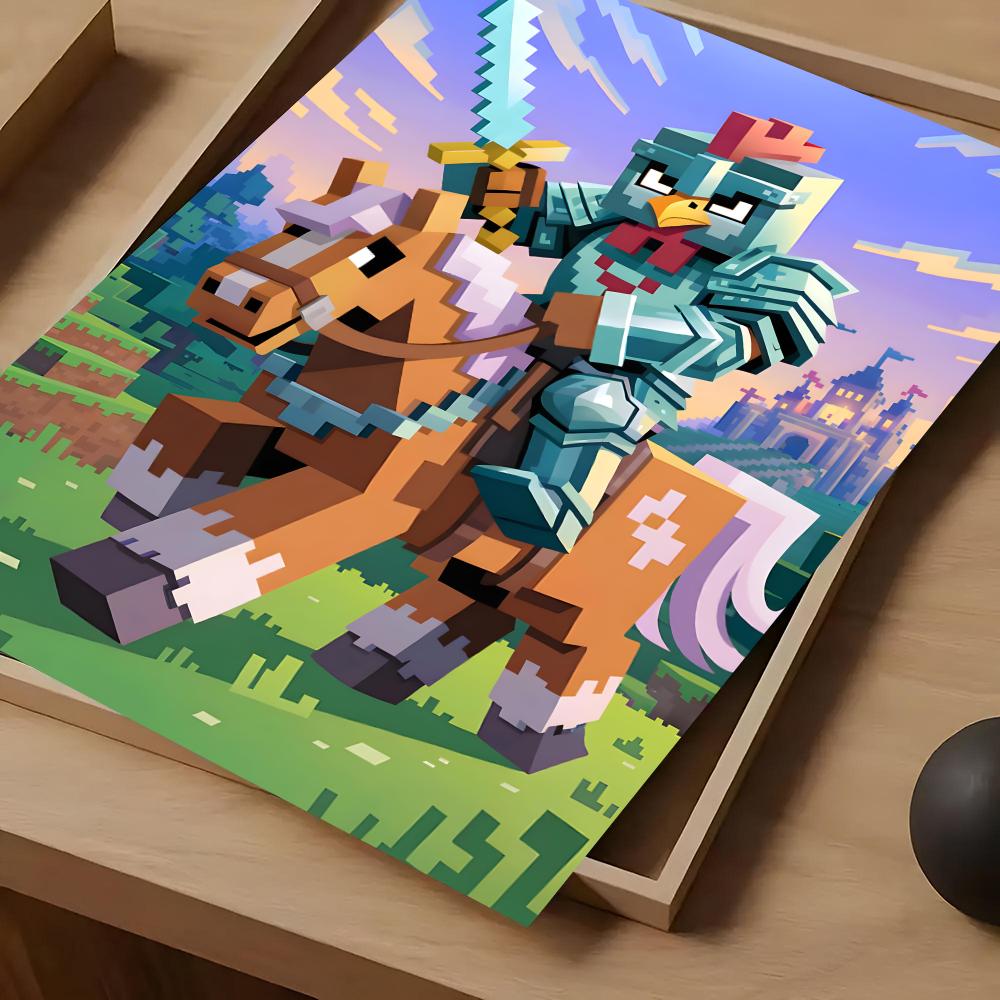 Oyun Mine-c-crafts Posteri Ken - Art Craft Game incelemesi ve fiyatı