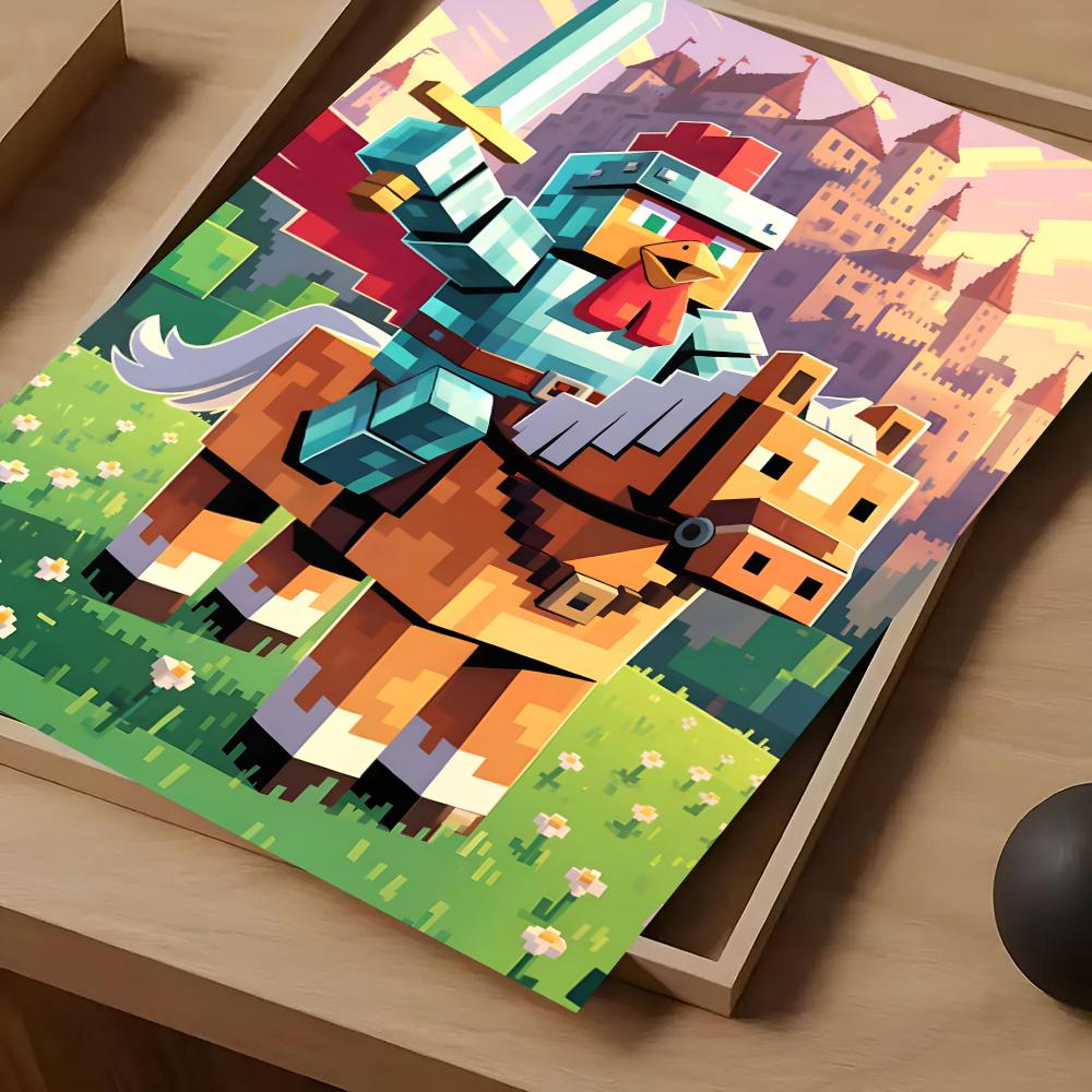 Oyun Mine-c-crafts Posteri Ken - Art Craft Game incelemesi ve fiyatı