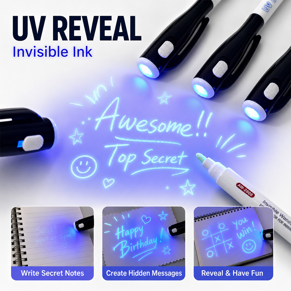 12 adet UV ışığı görünmez İşar - Light Art And Craft incelemesi ve fiyatı