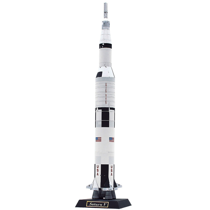 Amerika Saturn V roket uzay ka - Art And Craft Rocket incelemesi ve fiyatı