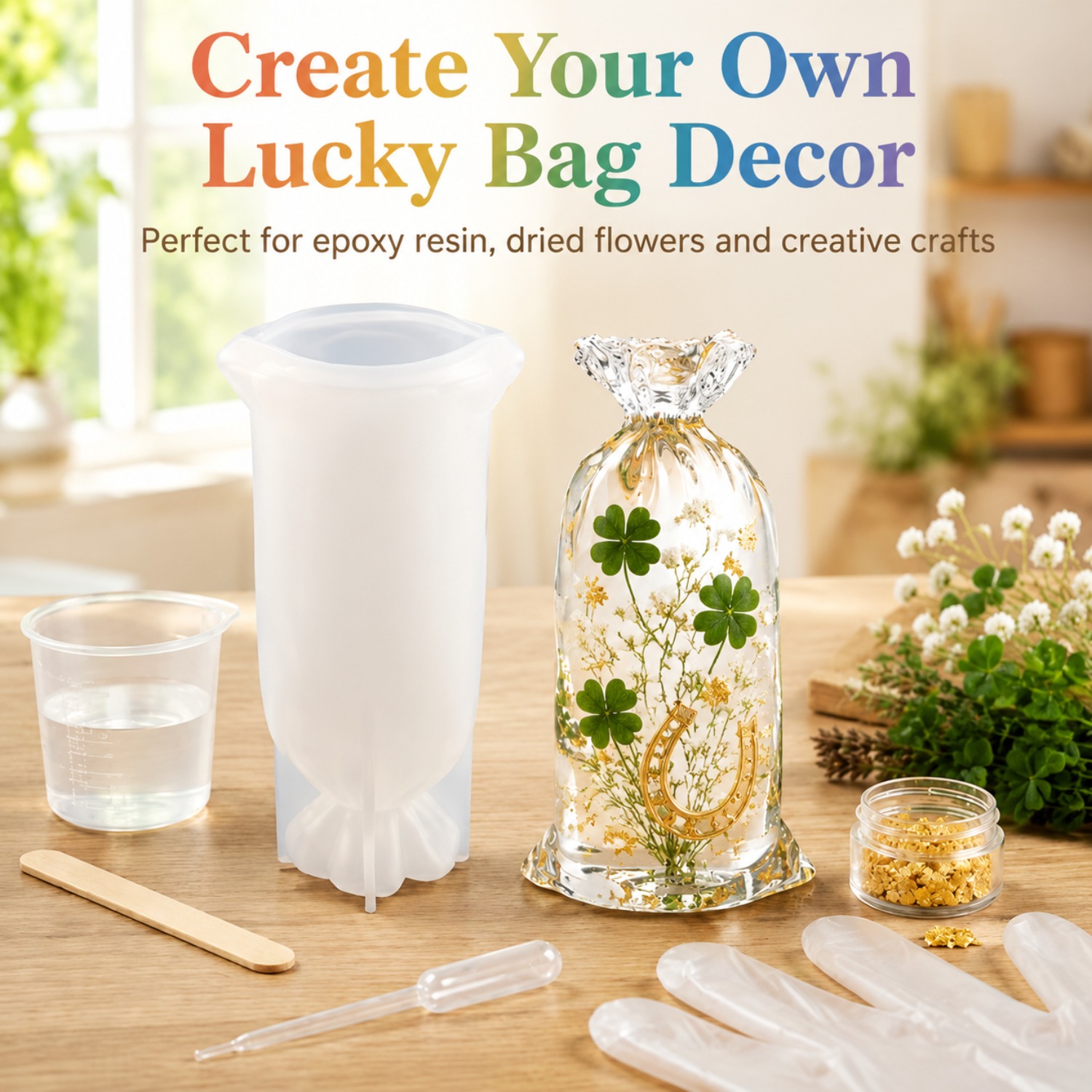 Şanslı Çanta Reçine Silikon Ka - Art Craft Table incelemesi ve fiyatı