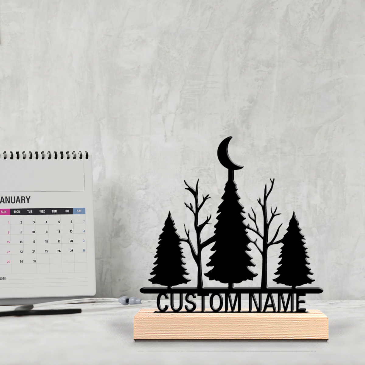 1 adet Minimalist ay ağacı Öze - Art Craft Table incelemesi ve fiyatı